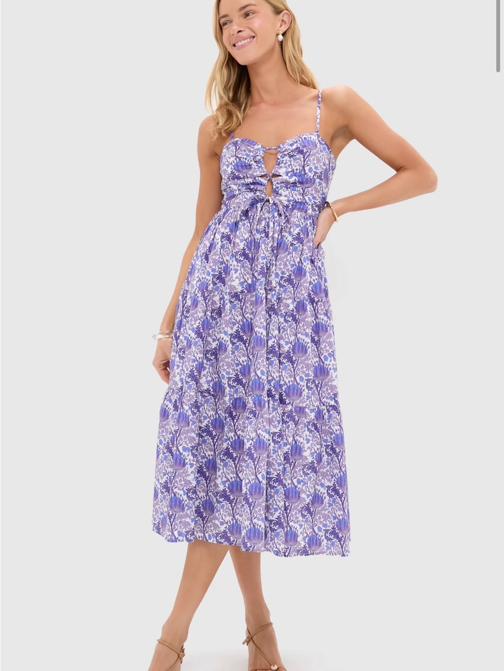 Tuckernuck Hyacinth House Floral Midi Dress